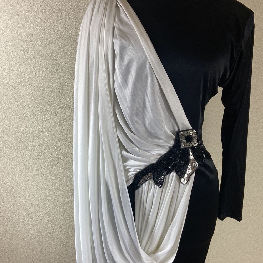 VINTAGE SUSAN ROSELLI  FOR VIJACK WOMEN DRESS SIZE 5/6 - Picture 8 of 13